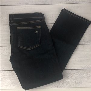 Rag & Bone “Stiletto Boot” drake ash jeans